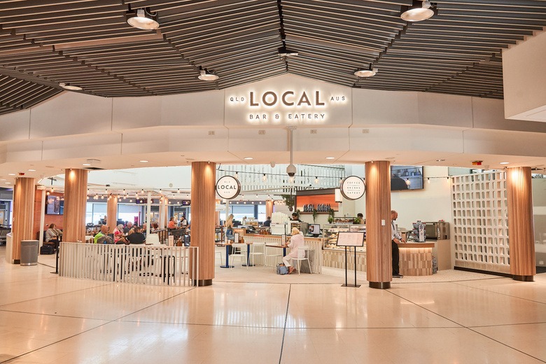 The Local fitout at Brisbane Airport