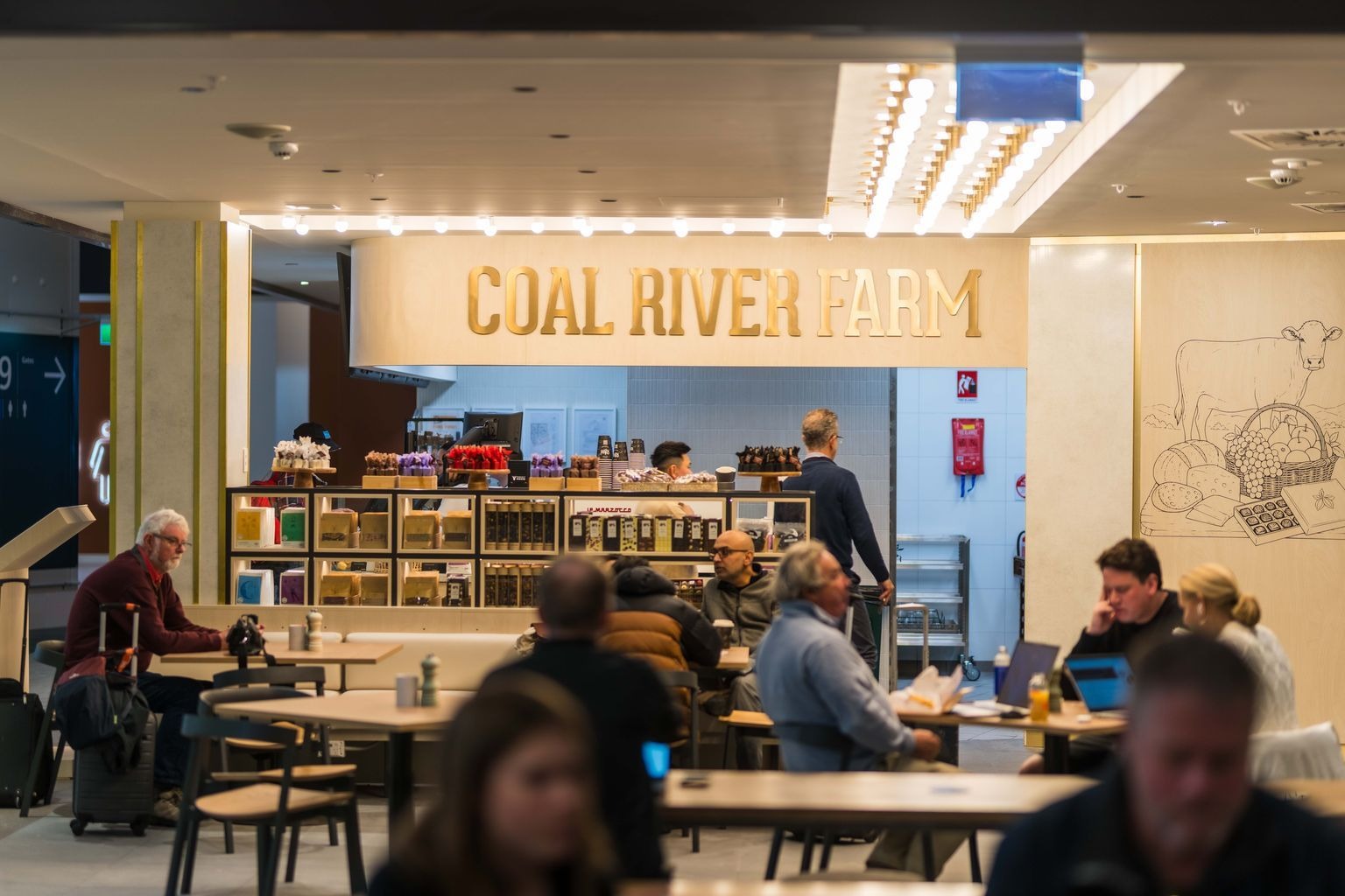Coal River Farm Cafe at Hobart Airport