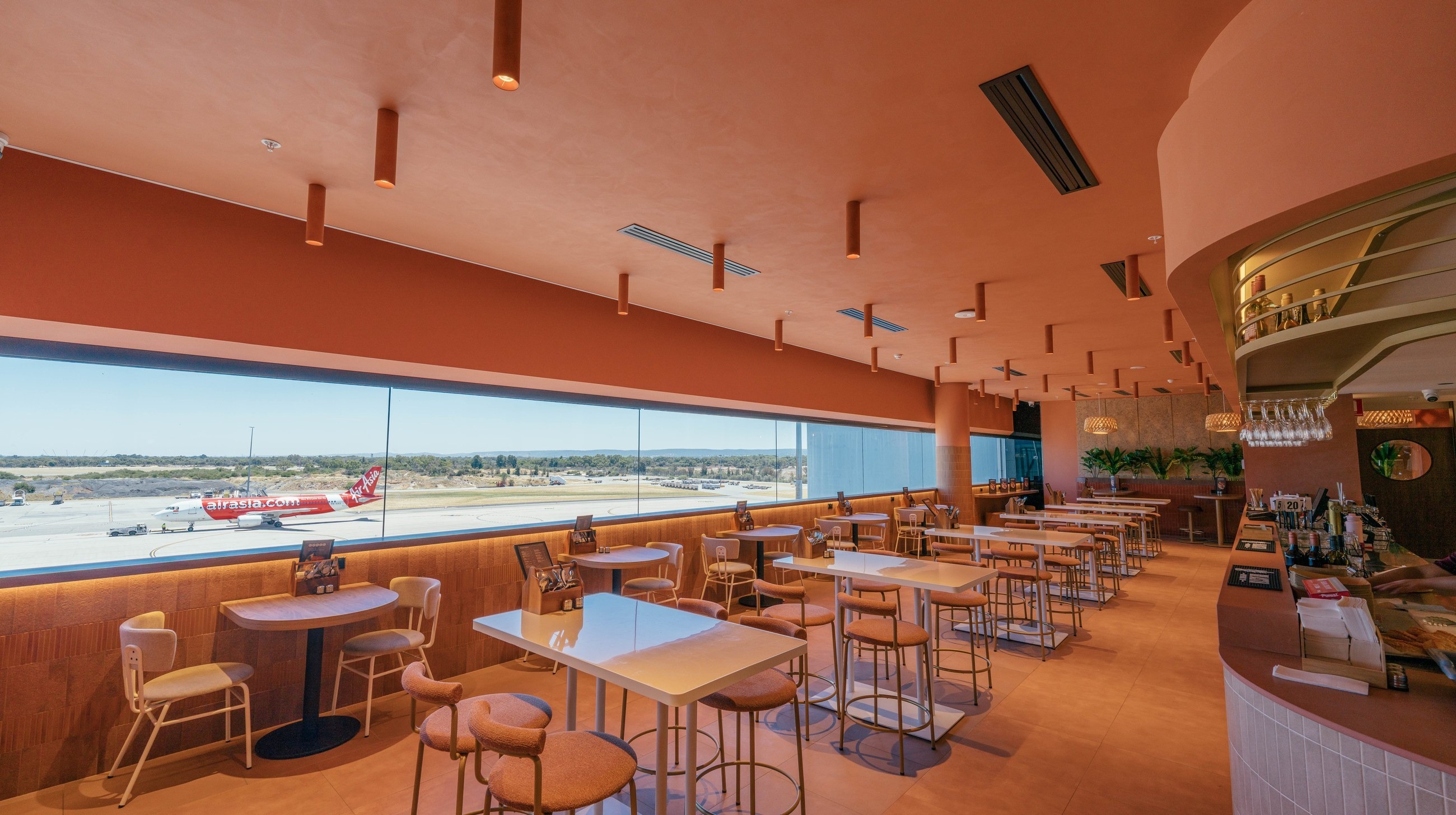 Co and Co fitout at Perth Airport