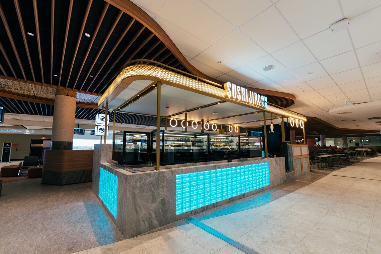 Sushi Jiro fitout at Perth Airport