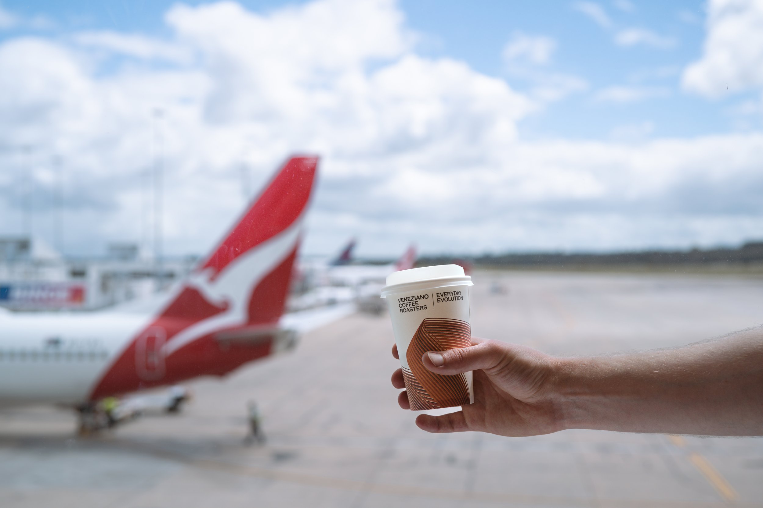 Veneziano coffee venue at Melbourne Airport